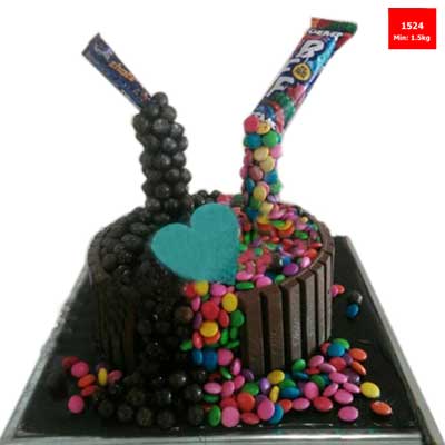 "Fondant Cake - code1524 - Click here to View more details about this Product